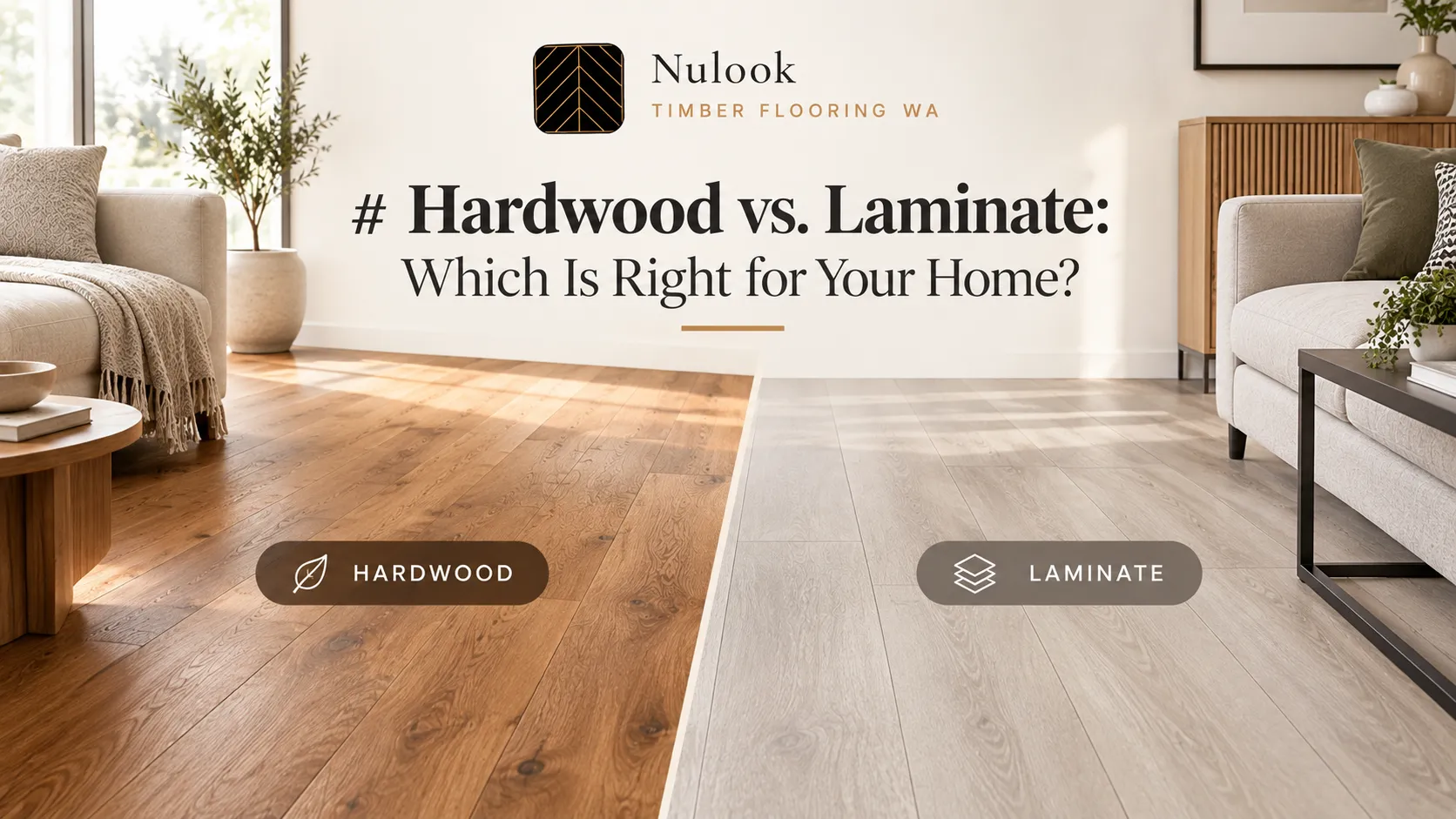 Hardwood vs. Laminate: Which Is Right for Your Home?