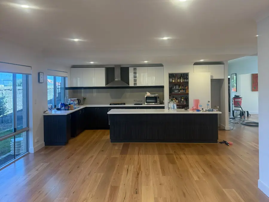 Engineered blackbutt laid through a whole Butler home