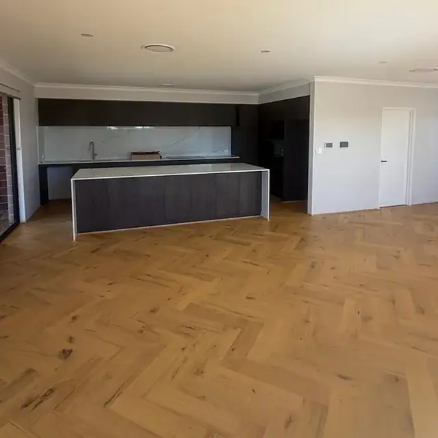 Engineered timber flooring in a Perth home